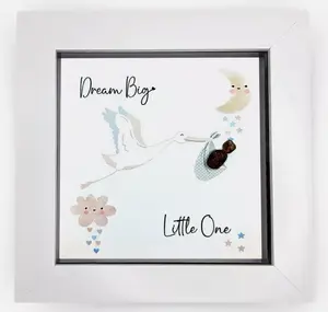 Mini Pebble - White - Dream Big Little One - image 1