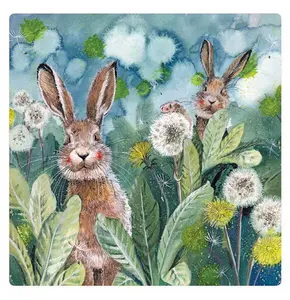 Ears Up Fridge Magnet by Alex Clark