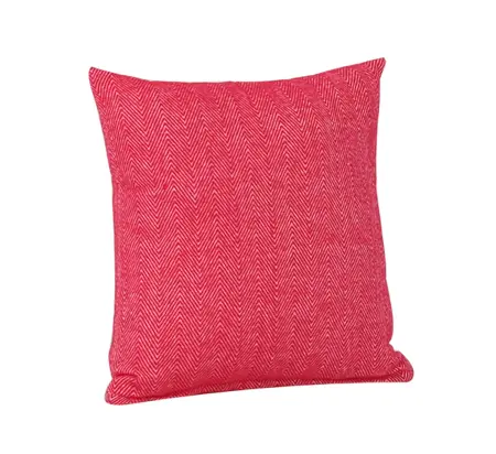 Eco Scatter Cushion 45X45cm Raspberry