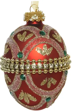 Egg Glass Matt Belt w Diamond,Glitter,Beads,Gems 4 Assorted Colours - image 2