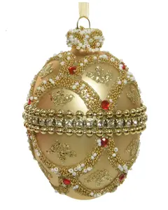 Egg Glass Matt Belt w Diamond,Glitter,Beads,Gems 4 Assorted Colours - image 4