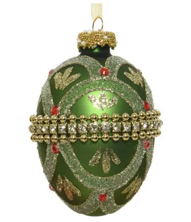 Egg Glass Matt Belt w Diamond,Glitter,Beads,Gems 4 Assorted Colours - image 3