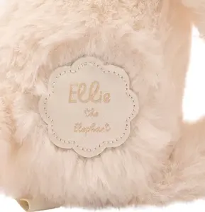 Ellie The Plush Long Leg Cream Elephant 35 cm - image 4