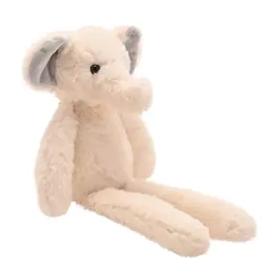 Ellie The Plush Long Leg Cream Elephant 35 cm - image 1