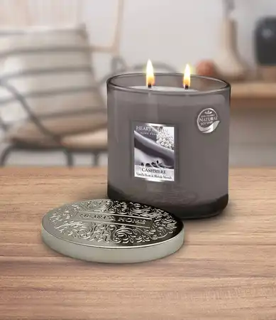 Ellipse Twin Wick Jar Cashmere - image 2