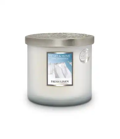 Ellipse Twin Wick Jar Fresh Linen - image 2