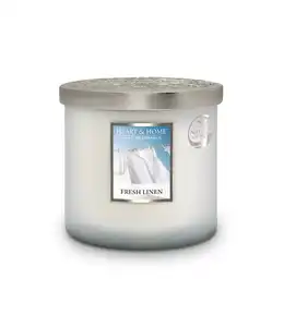 Ellipse Twin Wick Jar Fresh Linen - image 2