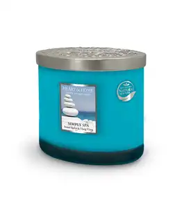Ellipse Twin Wick Jar  Simply Spa - image 1