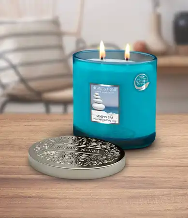 Ellipse Twin Wick Jar  Simply Spa - image 3