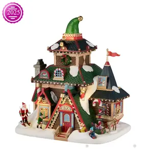 ELWOOD'S ELF LODGE, Battery Operated (4.5v)