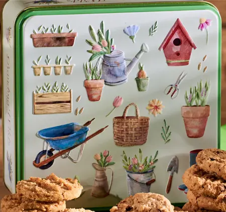 Embossed Pottering Garden Tin - image 2