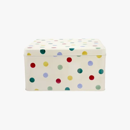 Emma Bridgewater - Polka Dot Original Square Cake Tin Medium