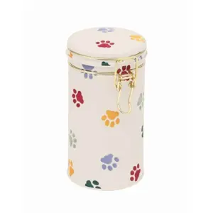 Emma Bridgewater - Polka Paws Small Tin  - Clip Lid