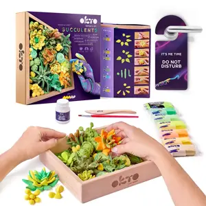 ENERGY Wood & Craft DIY Succulents TM OKTO 21×21 cm - image 2