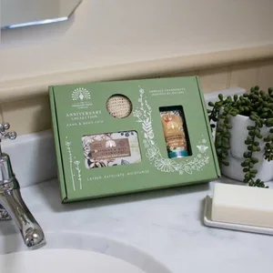 English Soap Company Anniversary Trio Hand & Body Jasmine & Wild Strawberry - image 2
