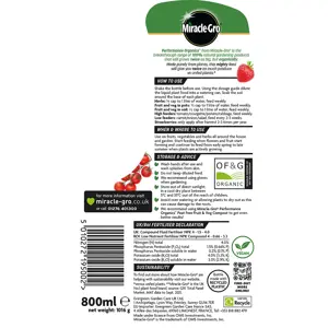 EV - Miracle-Gro Perf Org F&V Conc 6X800Ml - image 3
