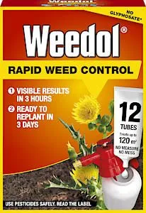 EV Weedol Rapid Weed Conc Tubes X12