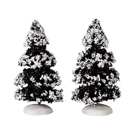 EVERGREEN TREE SMALL, SET OF 2