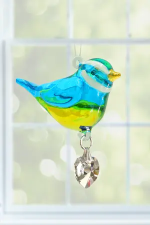 Fantasy Glass Pretty Little Bird Tit - image 2