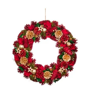 Festive Fir Wreath  50cm - image 1