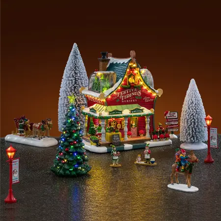 FESTIVE TIDINGS NURSERY SET, INCL. ADAPTOR 74254, 550 mA (WHITE) - image 2