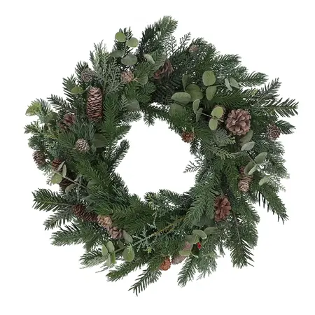 Fir, Cone & Eucalytus Wreath