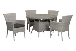 Florence 4 Seat round Dining Set