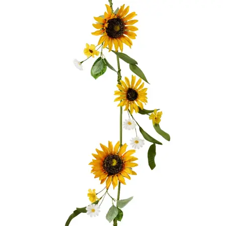 Flower Sunflower Polyester Garland
