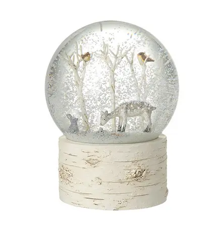 FOREST FRIENDS SCENE SNOWGLOBE