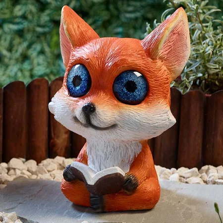 Fox Solar Lit Decoration - image 2