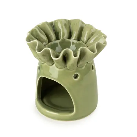 Frill Rim Wax Burner Green - image 2