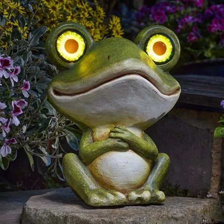 Frog Solar Lit Decoration - image 1