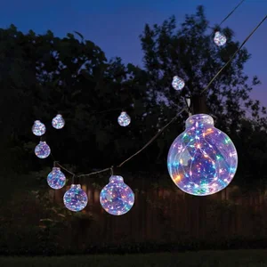 Galaxy Festoon Firefly String Lights - Multi Coloured - Set of 20