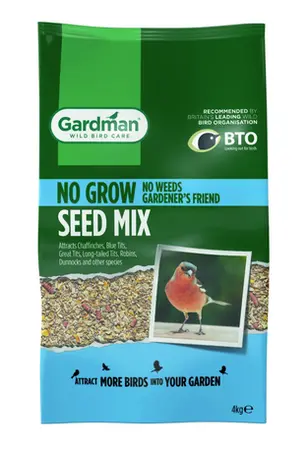 Gardman No Grow Seed Mix 4kg