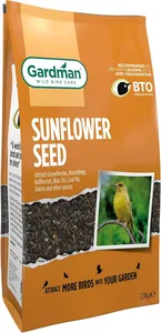 Gardman Sunflower Seed Wild Bird Food 2.8kg