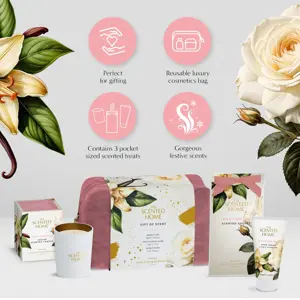 Gift Of Scent: Votive, Hand Cream,Sachet -Rose & Vanilla - image 2