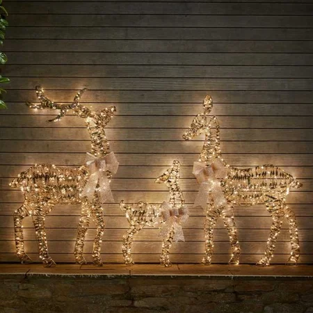 GoldTwist Deer Family - Set of 3  LV