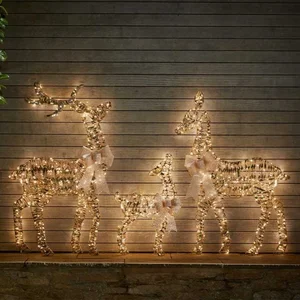GoldTwist Deer Family - Set of 3  LV