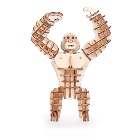 Gorilla 3D Wooden Puzzle - image 1