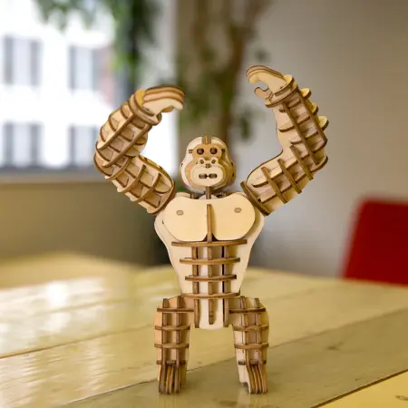 Gorilla 3D Wooden Puzzle - image 2