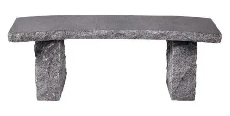Granite Curved Bench - image 1