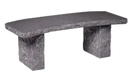 Granite Curved Bench - image 2