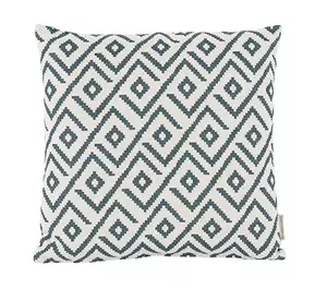 Green Geometric Square Scatter Cushion