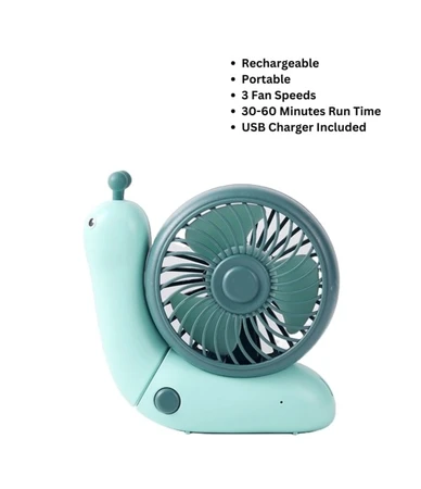 Green Snail Fan - image 2