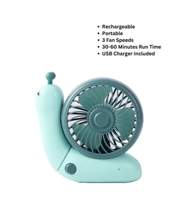 Green Snail Fan - image 2
