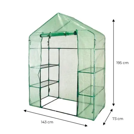 GREENHOUSE WALK IN 143X73X195C - image 2