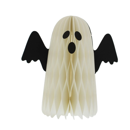 Halloween 15cm Paper Honeycomb White Ghost