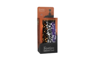 Halloween 200cm x 10cm Assorted Halloween Die Cut Tinsel - image 1