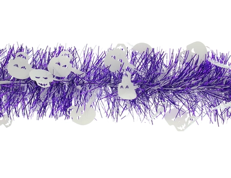 Halloween 200cm x 10cm Assorted Halloween Die Cut Tinsel - image 2