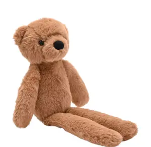 Hampton The Plush Long Leg Dark Brown Teddy Bear 30 cm - image 1